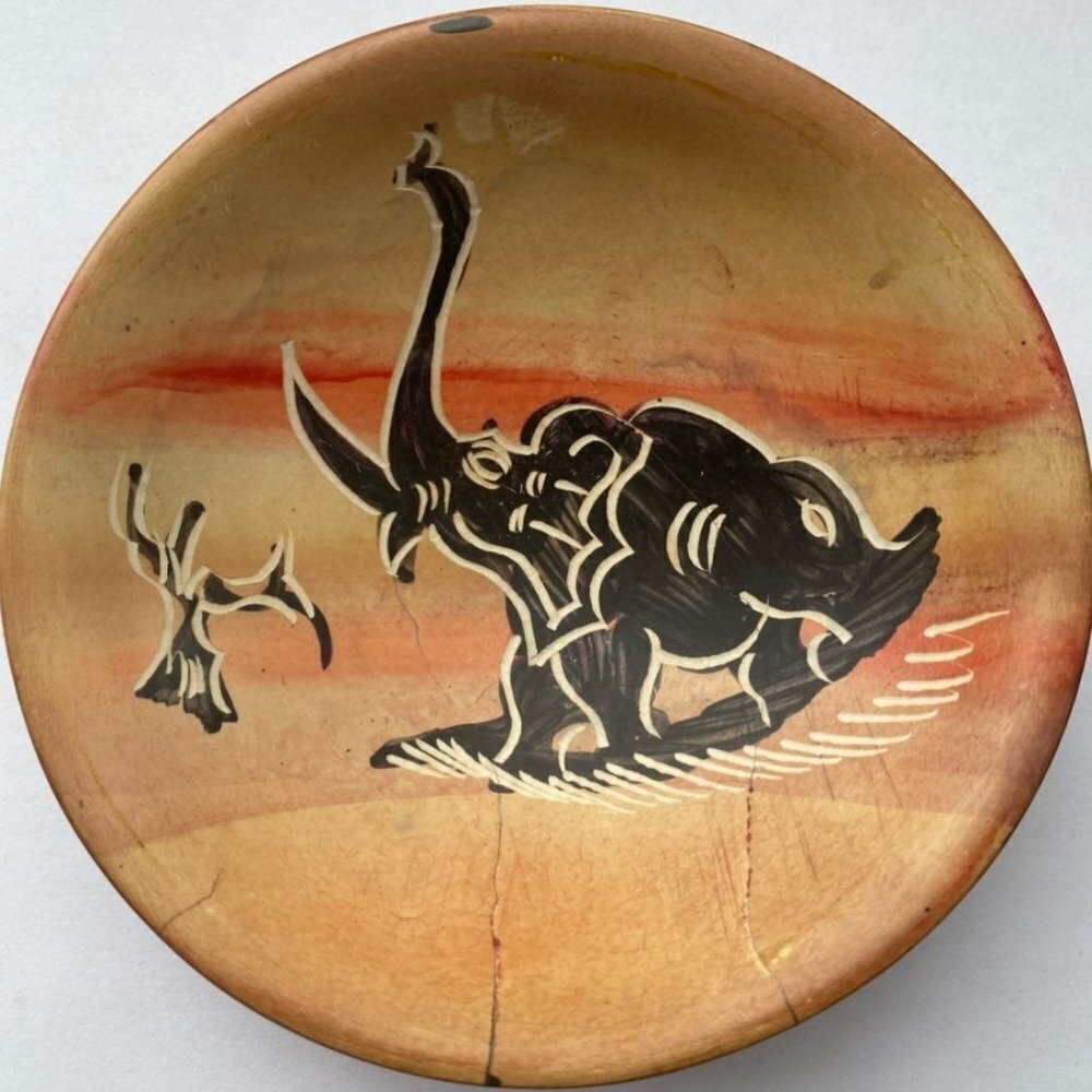 Handmade African Soapstone Animal Bowl